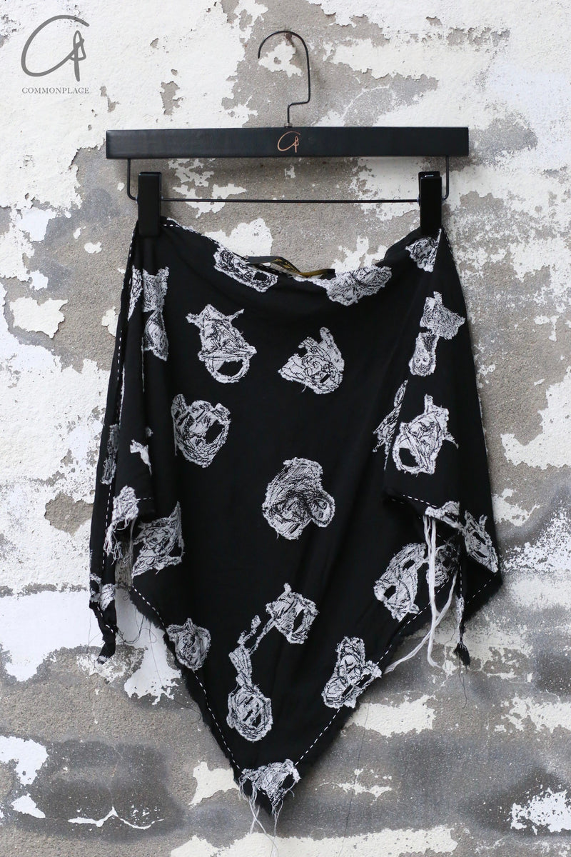 1点物 Archivio.j.m.ribot 24SS Print Scarf ARCHIVIO J.M.Ribot print large scarf F22/HE PAJMR1