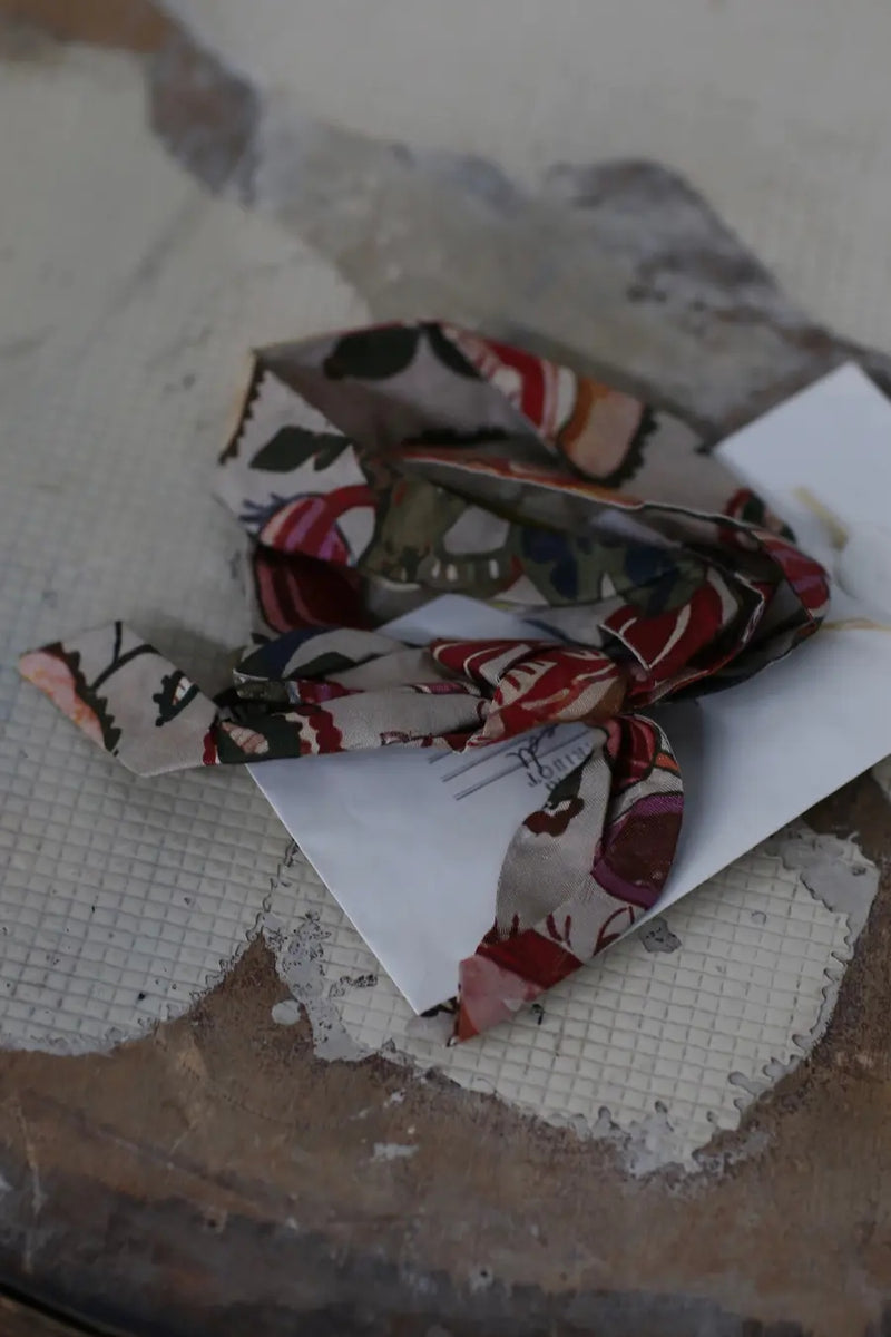 ARCHIVIO J.M.Ribot long bow tie F04/ME PAJMR1