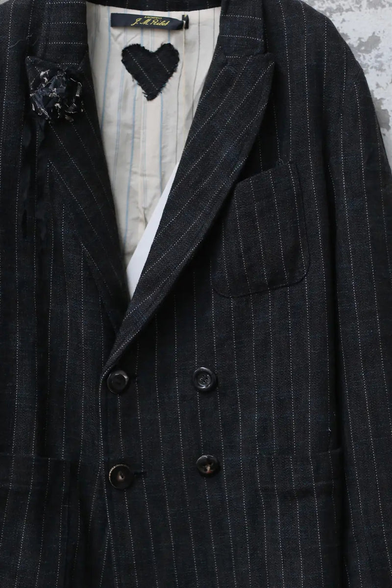 ARCHIVIO J.M.Ribot striped suit G47/GS