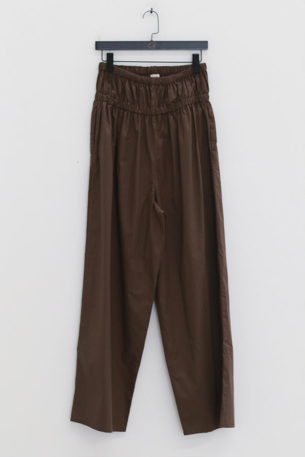 BASERANGE Fall/Winter 2025: TIN PANTS Canvas Pants BAS-PATI-PO-AU25-MARA BROWN