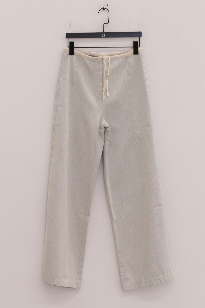 BASERANGE French ARTHUR casual pants beige jeans BAS-TRAR-DE-SU25-ECRU
