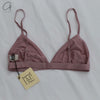 BASERANGE Mississippi bra narrow series collection bamboo fiber bamboo cotton soft underwear France BAS-BRMI-BL-AU24-ZI purple