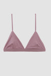 BASERANGE Mississippi bra narrow series collection bamboo fiber bamboo cotton soft underwear France BAS-BRMI-BL-AU24-ZI purple