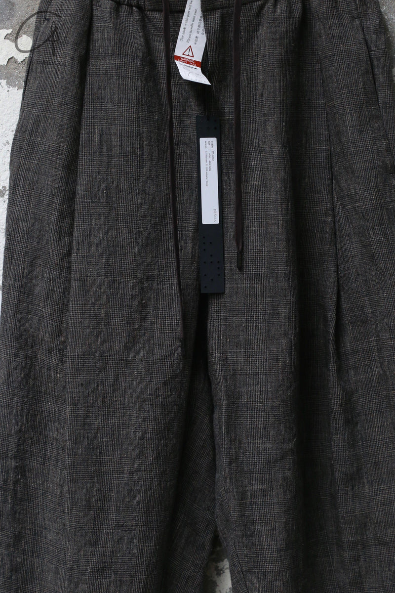 DEVOA 24 spring and summer carrot pants DVA-PTI-GCLC-GZ plaid