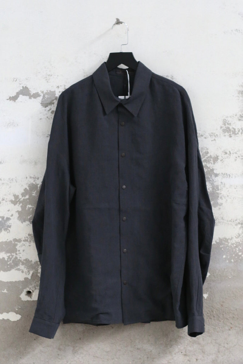 DEVOA 26SS Long-Sleeve Shirt, Linen, Silk, Cotton, Comfortable, Japane