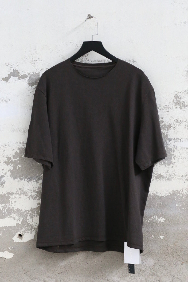 DEVOA 26SS Short-Sleeve Crew Neck T-Shirt DVA-CSC-TST1-BEIGE GRAY