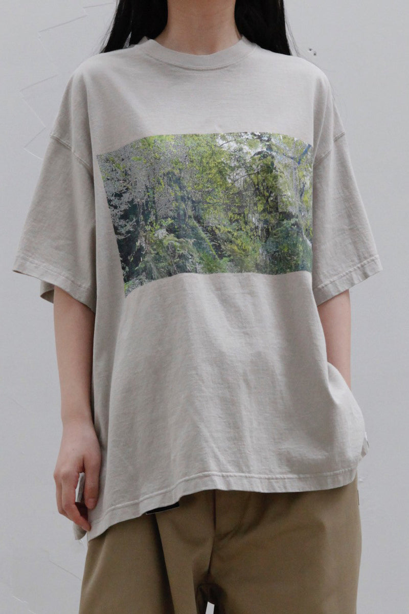 FACETASM forest big T-shirt ABH-TEE-U05 sand brown