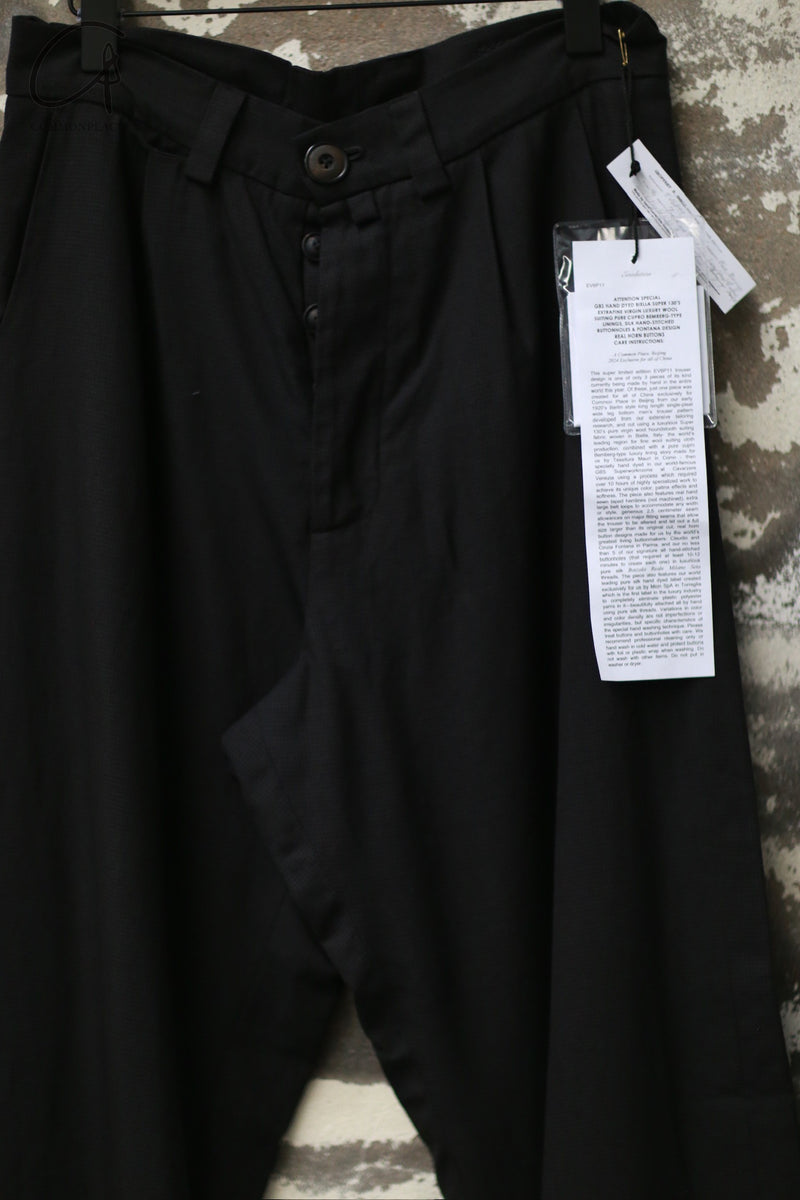 GEOFFREY B. SMALL Baggy Pants GBS-EV6P11-QNG Houndstooth