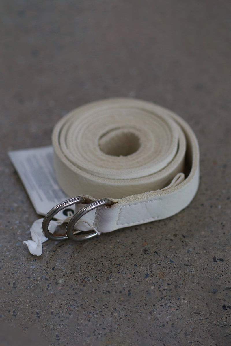 GUIDI BLT0 BISON FULL GRAIN LEATHER BELT BLACK | DOSHABURI