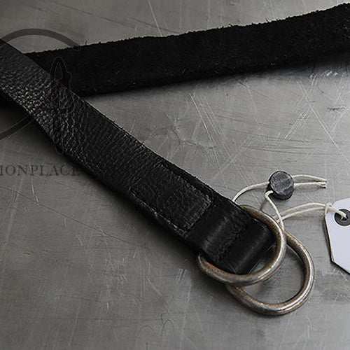 Guidi BLT Large Bison Full Grain Belt Collection Italy GD-BLT-HEI Blac