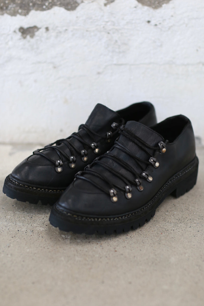 Guidi leather hiking shoes NTP03 Italy handmade by craftsmen GD-NTP03-