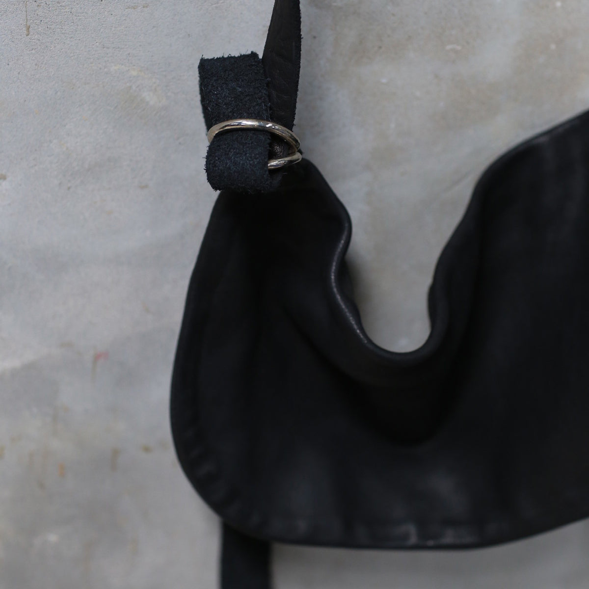 Guidi soft horse full grain belt bag Q10M Italian handmade GD-Q10M-BLK
