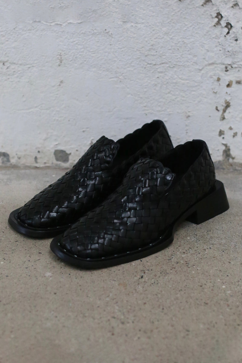 Miista Fall/Winter 2025 Skye Square Toe Woven Loafers, Spain, MST-MI_5