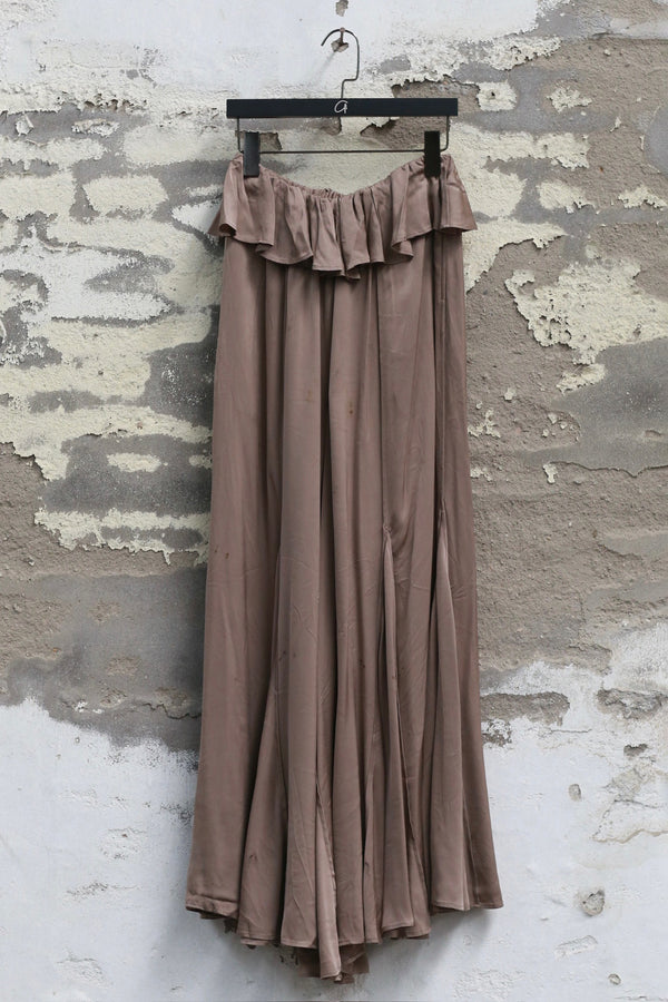 Mutedance 25 Autumn/Winter Elastic Lace Waist Casual Pants Series Flower Dye Handmade MD-MD25FW103-sand (MD25FW101)