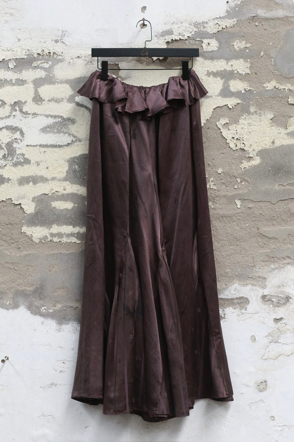 Mutedance 25 Autumn/Winter Elastic Lace Waist Casual Pants Series Flower Dye Handmade MD-MD25FW104-purple (MD25FW101)