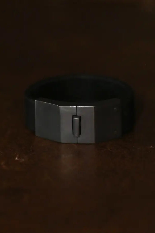 Parts of Four Box Lock Bracelet 813-1-BLK+KAS PPOF35