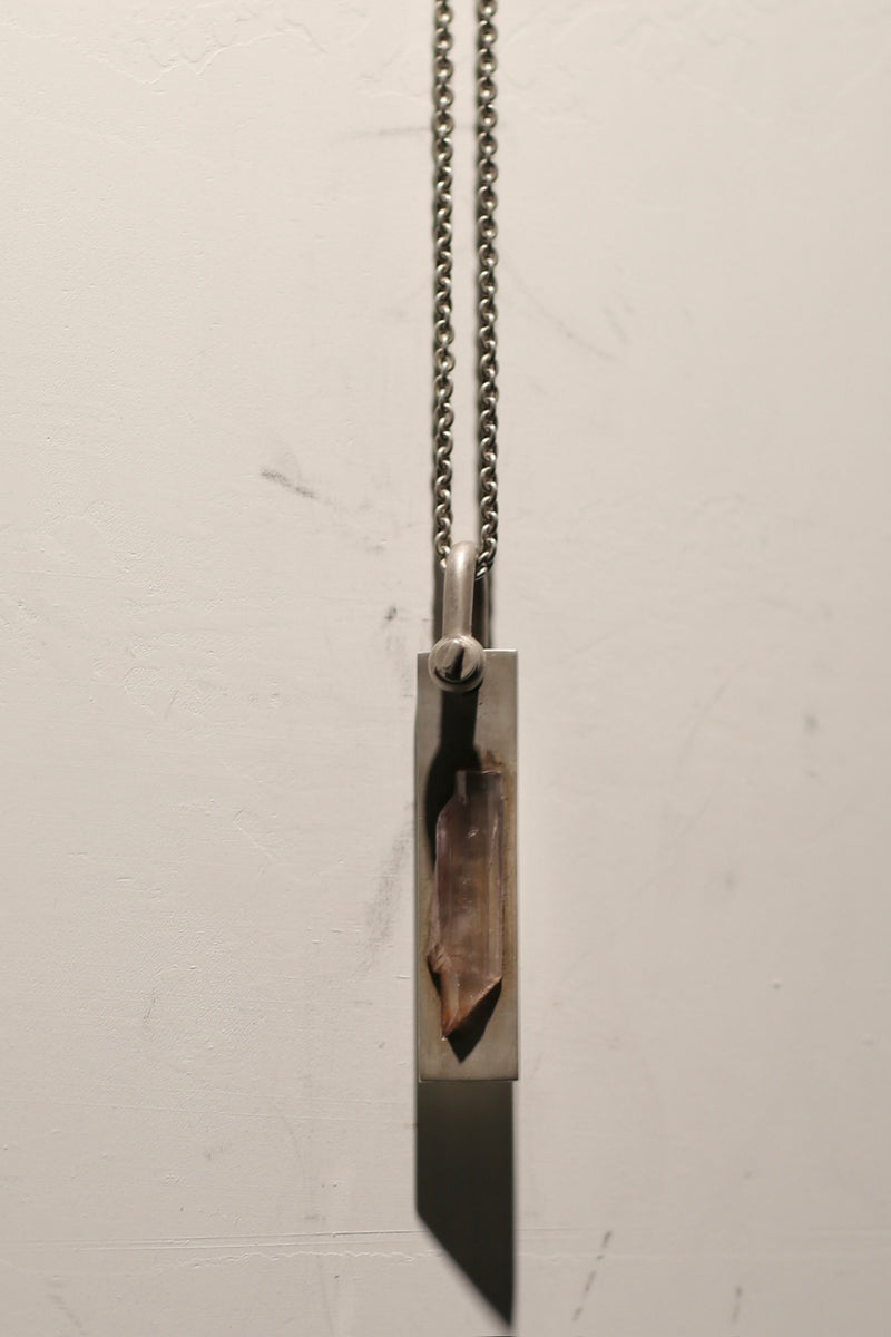 Parts of Four Plate Necklace (U-bolt variant, adaptive, pink Konsai st