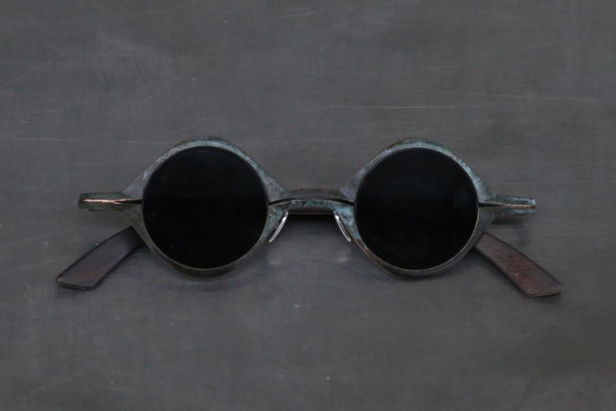 Rigards*DETAJ Jade Texture Dark Gray Glasses RG0825DT