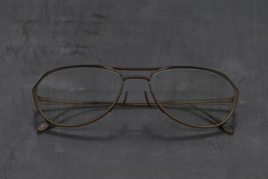 Rigards*GEOFFREY B.SMALL Brown Frame Transparent Glasses RG1979GBS