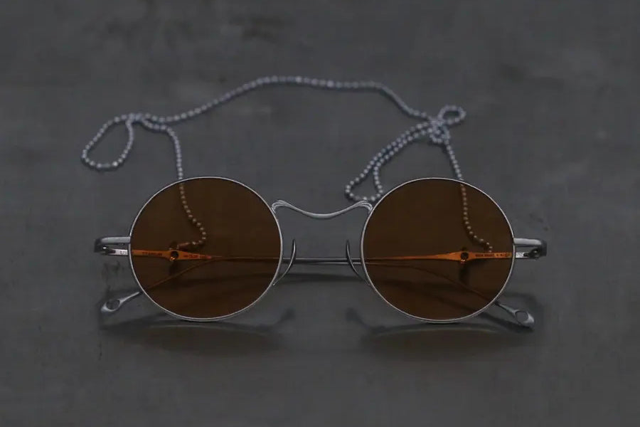 Rigards x UMA WANG joint series round frame glasses RG-RG00UW14-FGYK r