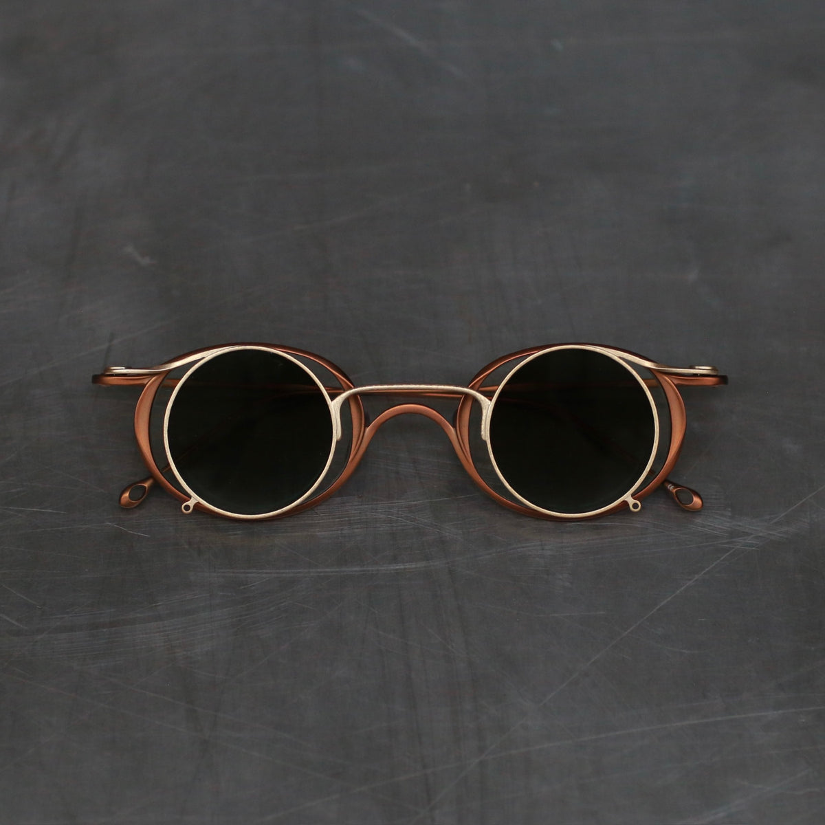 Rigards x ZIGGY CHEN RG1943ZC Titanium Magnetic Clip-On Sunglasses (RG