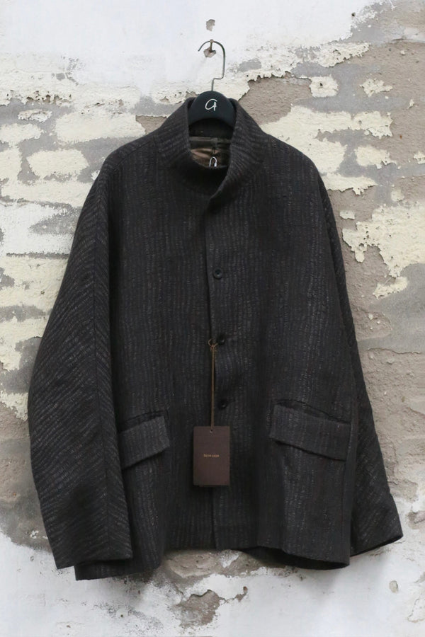 Stovaigh relaxed shoulder jacket STV-ST25032BZ-MR Ink Dye