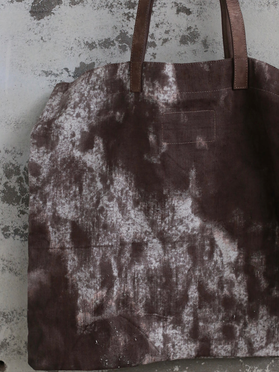 Tagliovivo 25 Spring/Summer Hand-dyed Large Shopping Bag HEMP SHOPPER
