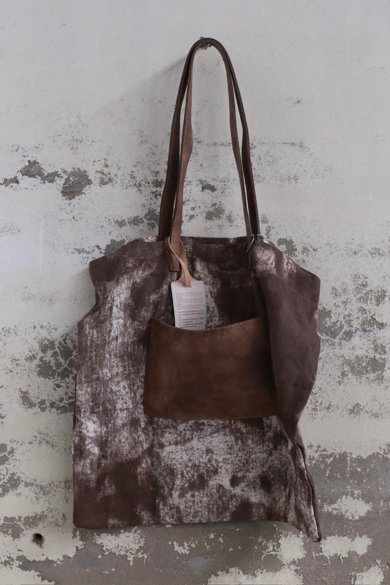 Tagliovivo 25 Spring/Summer Hand-dyed Large Shopping Bag HEMP SHOPPER