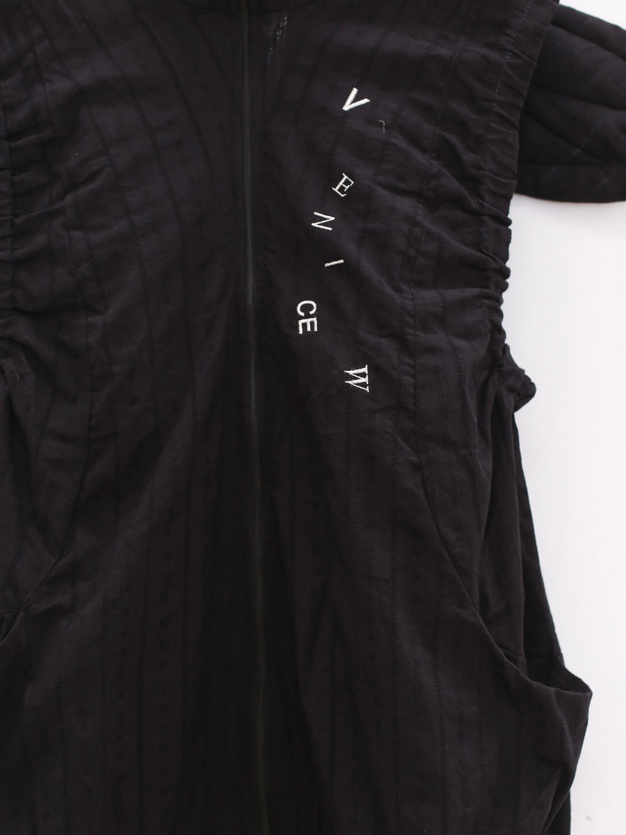 VeniceW Wings Cotton Wing Vest VCW-V1NJ-HEI Black