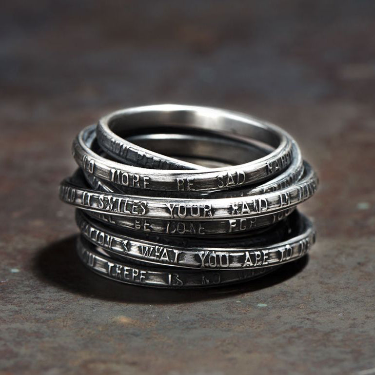 WERKSTATT MUNCHEN 925 silver one-piece ring series collection German h