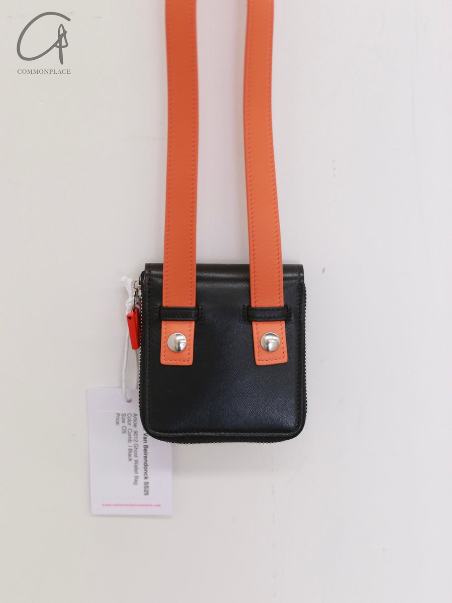 Walter Van Beirendonck 25 Spring/Summer Ghost Wallet WVB-9012-HEI Blac