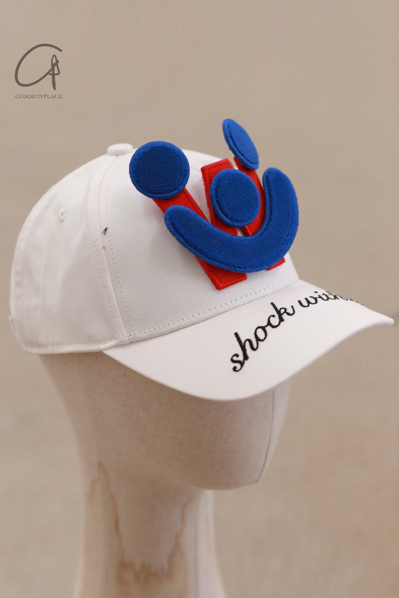 Walter van beirendonck キャップ ブルー . Walter Cap (Blue) – Congruent Space *₊˚⁎*₊