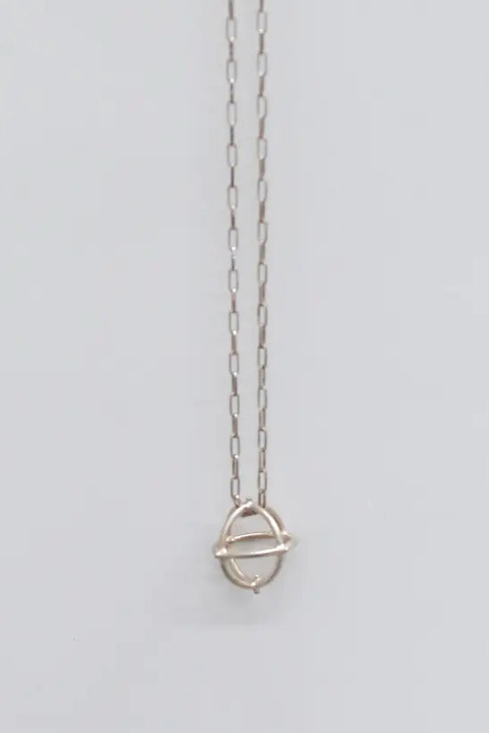 m.a+ Maurizio Amadei 925 silver necklace series MA- AD21-AG-0 small ba