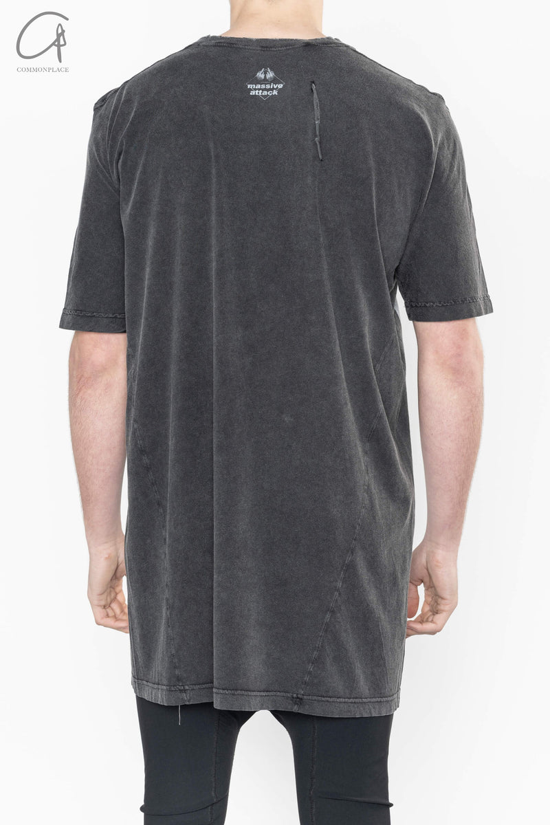 11 by boris bidjan saberi Short Sleeve T-Shirt SS22 TS5 F1101 Dark Pun