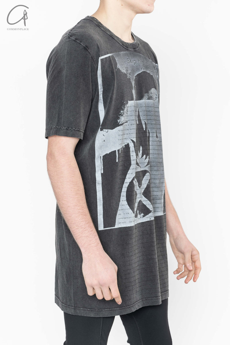 11 by boris bidjan saberi Short Sleeve T-Shirt SS22 TS5 F1101 Dark Pun