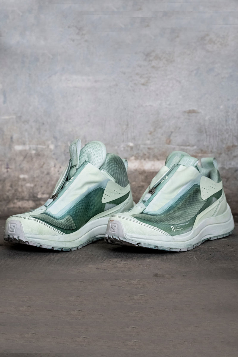 11 BIDJAN SABERI Mint green sneakers