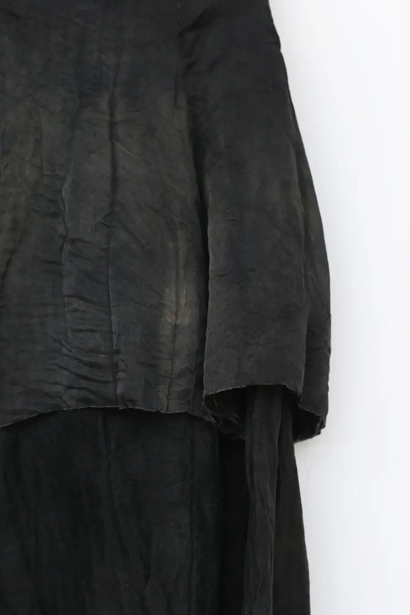 MUTE DANCE black printed skirt MD20SSBL054 PM13