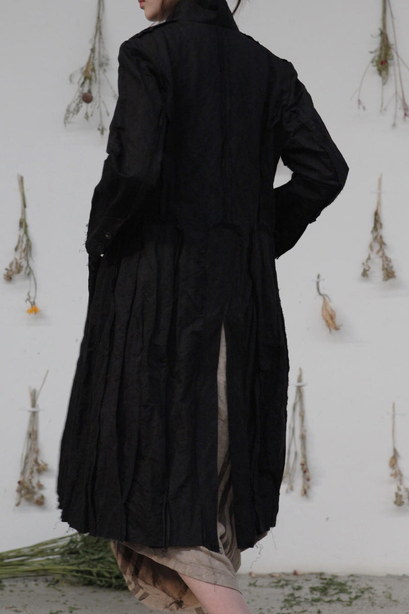 Aleksandr Manamis リネン ジャケット●1●ブラック Aleksandr Manamis