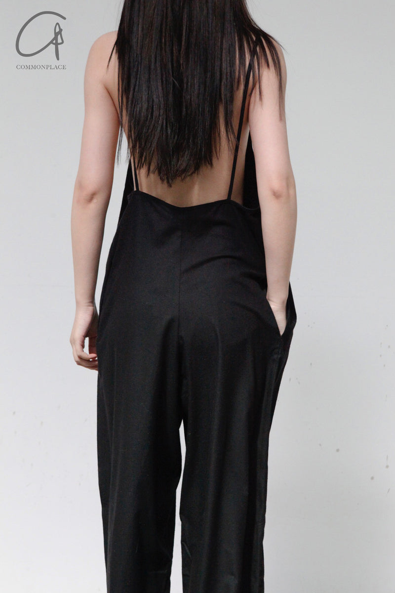 BASERANGE YUMI Jumpsuit JUYU-WS-000 Black