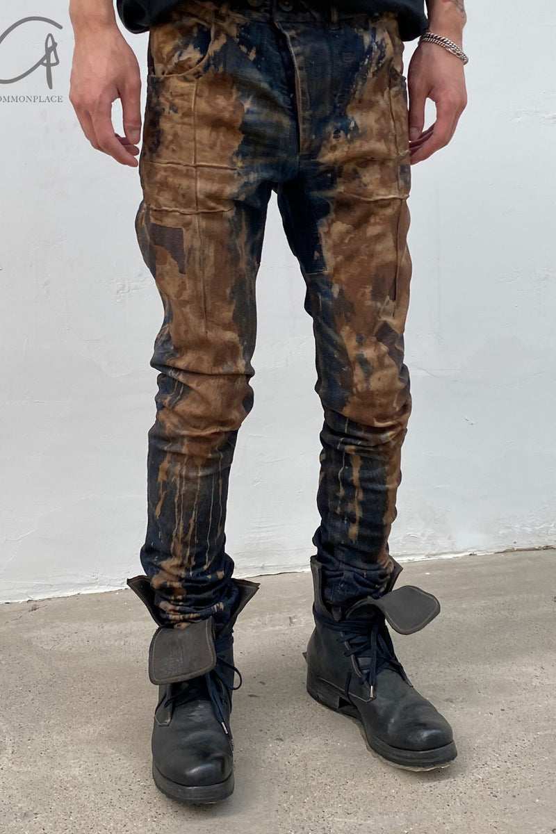 BORIS BIDJAN SABERI Dyed Pants SS22 P13.D TF FKU100002