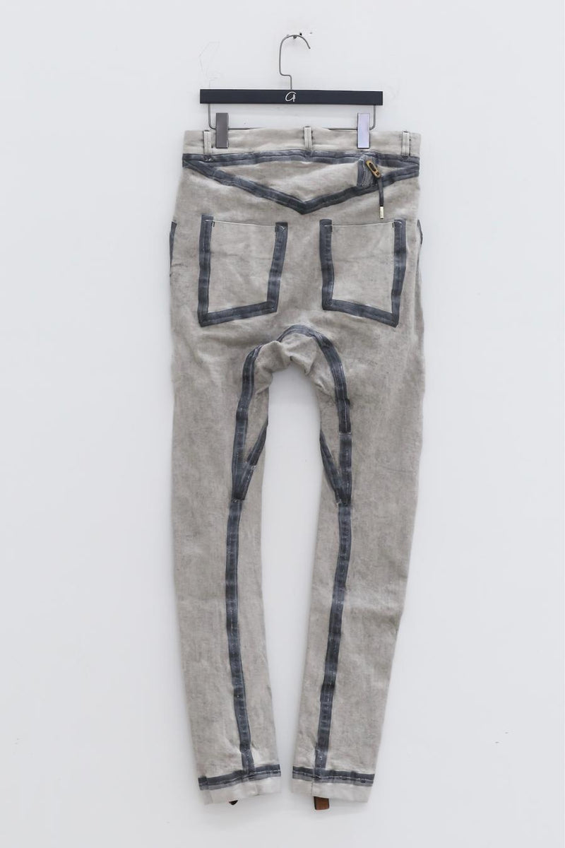 BORIS BIDJAN SABERI PANTS P14 ST SF F1603K Punk Grey
