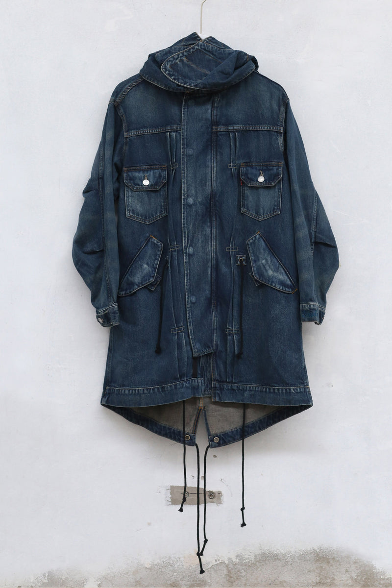 ジャケット・アウター FACETASM RIB DENIM JACKET FACETASM ジップデニムジャケット サイズ3