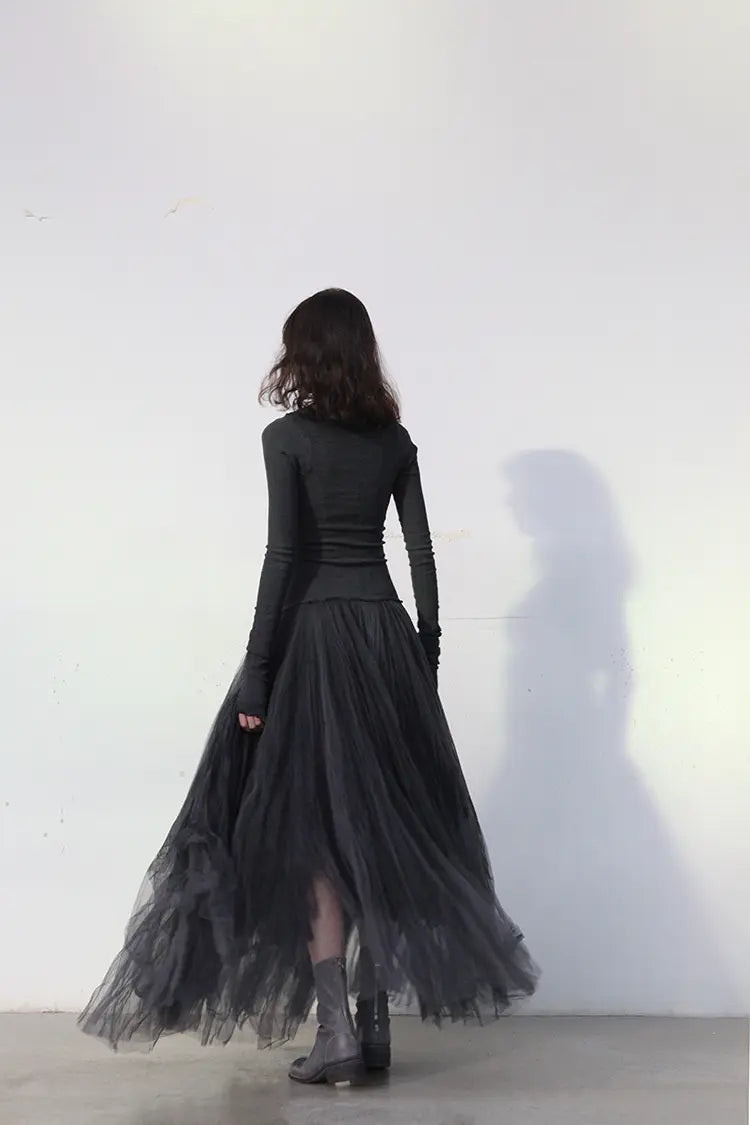 grey ballet dress RC24546