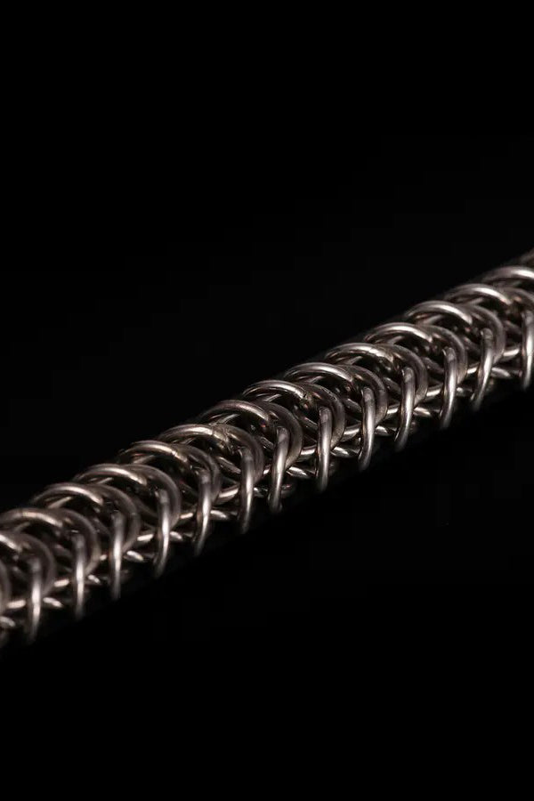 GOTI (925 シルバー ブレスレット レザー付き) BR618