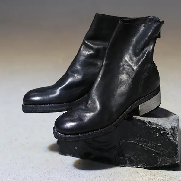 Guidi 796zi soft horse leather back ZIP IRON BOOT