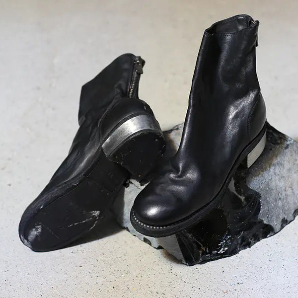 (正規店出品)GUIDI 796Z SOFT HORSE FULL GRAIN LEATHER GUIDI 796Z SOFT HORSE FULL GRAIN LEATHER SHORT BOOTS BLACK