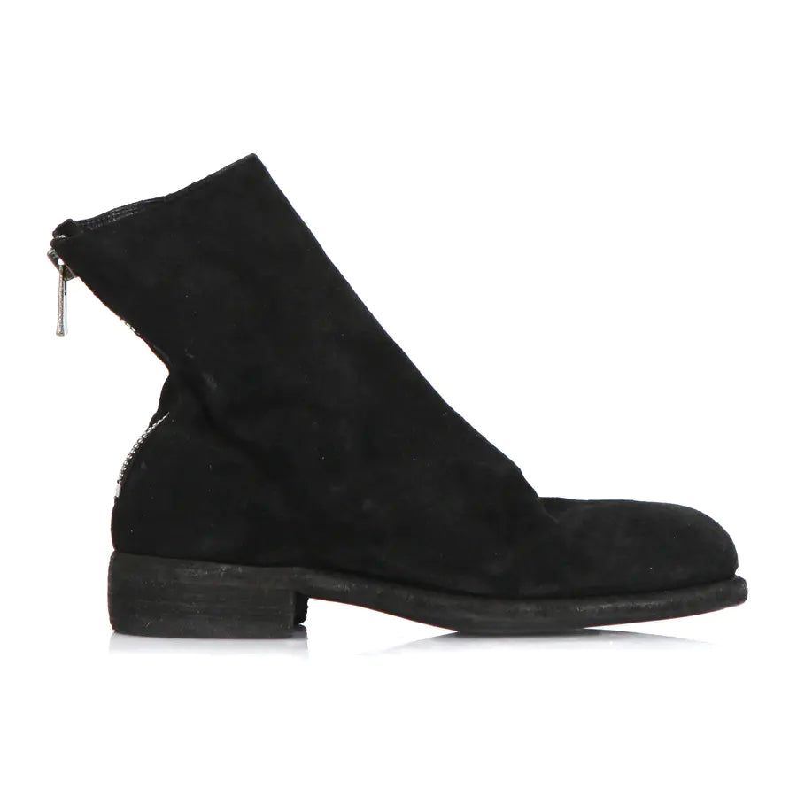 GUIDI グイディ 986X HORSE REVERSE 40 Guidi 986 986X Soft Horseskin Reversed Back Zipper Boots, Italian Hand