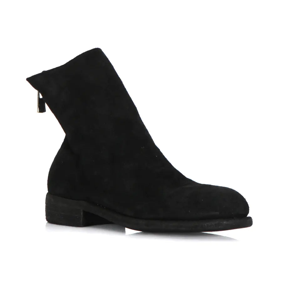 Guidi 986 986X Soft Horseskin Reversed Back Zipper Boots, Italian Hand