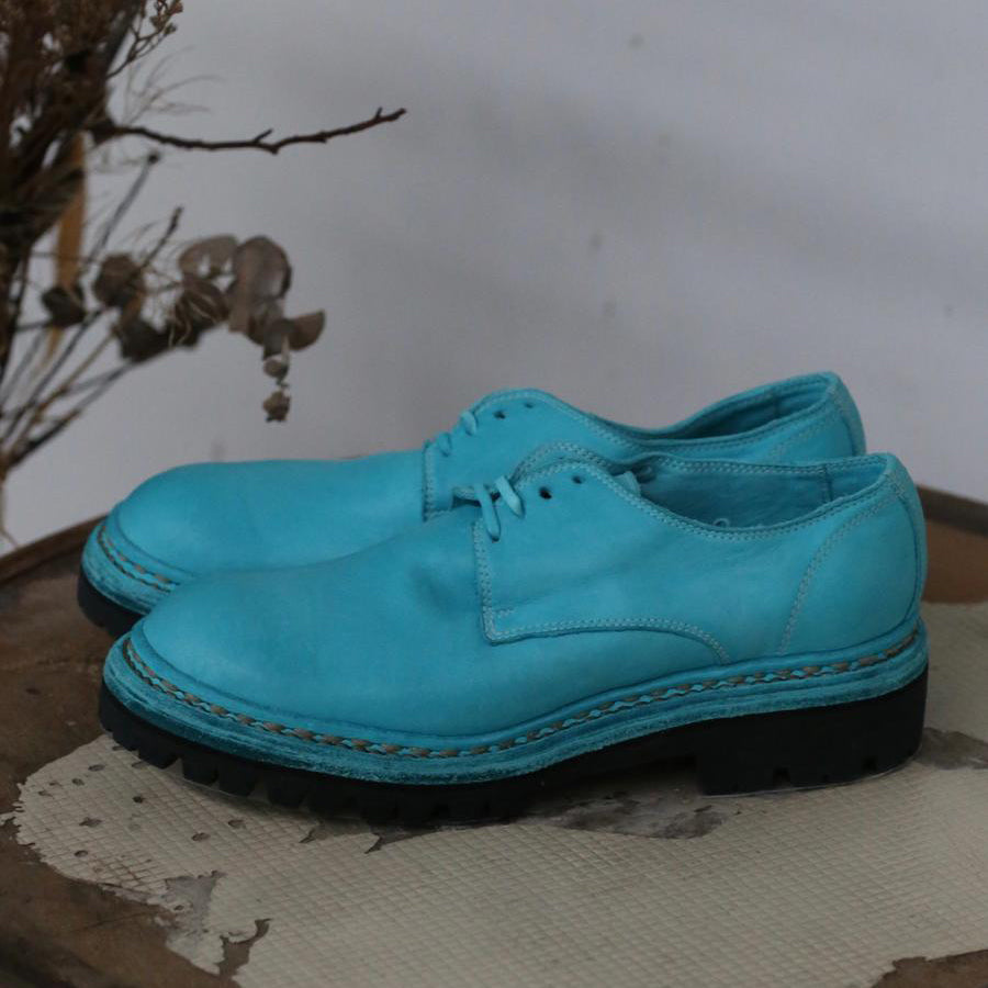 Guidi soft horse leather classic derby shoes 792V-N Italian handmade GD-792V-N-SHL dark lake green Guidi soft horse leather classic derby shoes 792V-N Italian handmade GD-792V-N-SHL dark lake green