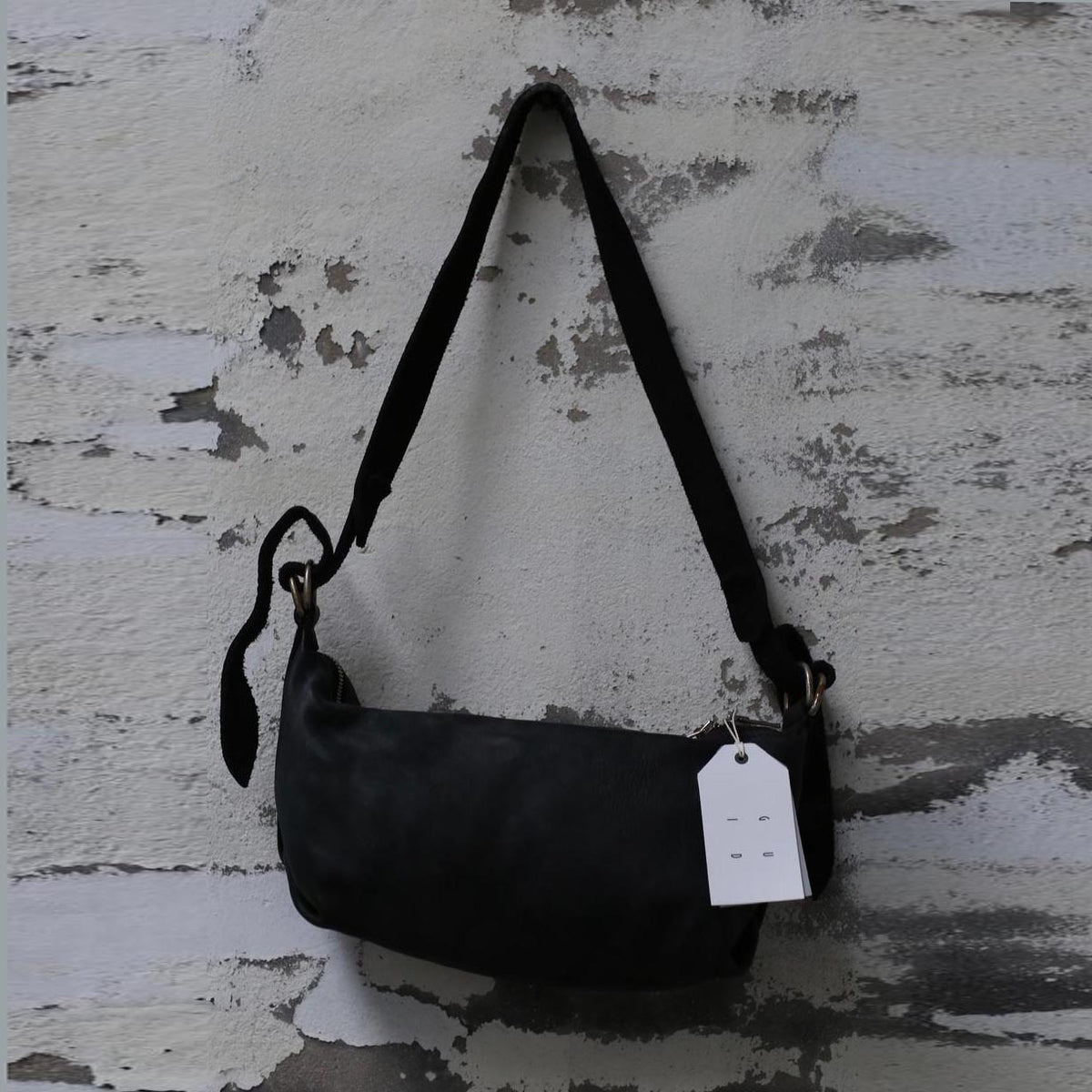 バッグ GUIDI TOTE BAG SOFT HORSE( ZIP ) BLACK Guidi horse leather zipper waist bag Q150 Italian handmade